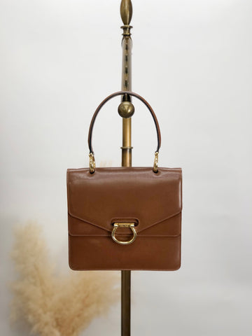 CELINE Horse Bit Double Flap Handbag Brown New 1:1 yxn6s8
