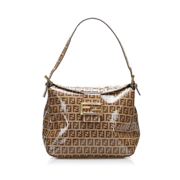 Fendi Crystal Zucchino  Flap Baguette