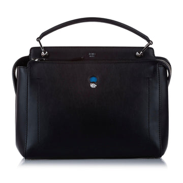Fendi DotCom Leather Satchel