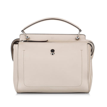 Fendi DotCom Leather Satchel