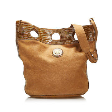 Fendi Embossed Bucket Bag