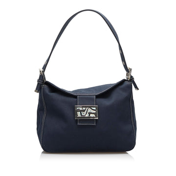 Fendi FF Marble Logo Shoulder Bag