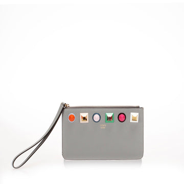 Fendi Leather Flat Clutch  (SHG-13499)
