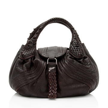 Fendi Leather Spy Baby Satchel
