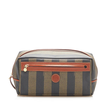 Fendi Pequin Clutch Bag (SHG-16911)