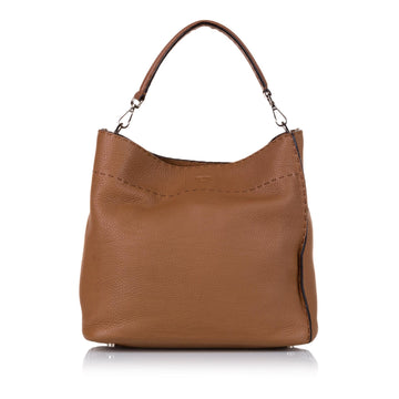 Fendi Selleria Anna Leather Satchel