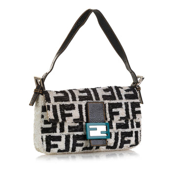 Fendi Sequined Zucca Mamma Baguette (SHG-e5CoQR)