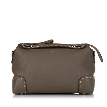 Fendi Small By The Way Leather Satchel