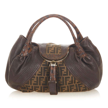 Fendi Zucca Spy Canvas Handbag (SHG-19091)