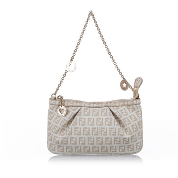 Fendi Zucchino Canvas Baguette (SHG-15960)