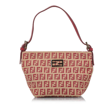 Fendi Zucchino Canvas Baguette (SHG-18938)