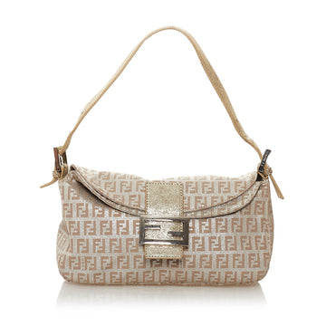 Fendi Zucchino Canvas Baguette