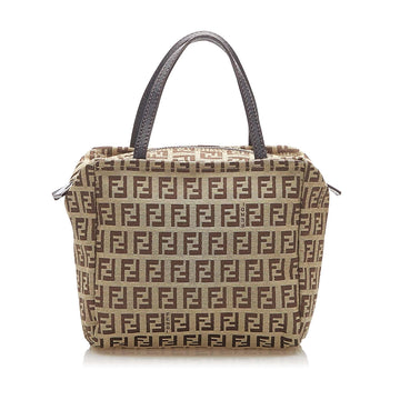 Fendi Zucchino Canvas Satchel (SHG-16607)