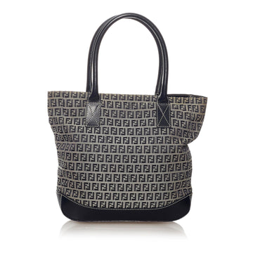Fendi Zucchino Canvas Tote Bag