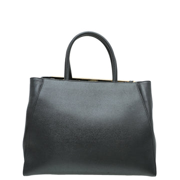 Fendi Black 2 Jours Bag W/P.S Initials