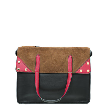 Fendi Tricolor Grace Flip Medium Bag
