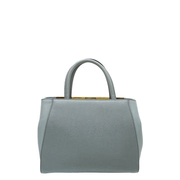 Fendi Grey 2Jours Petite Bag W/ N.G Initials