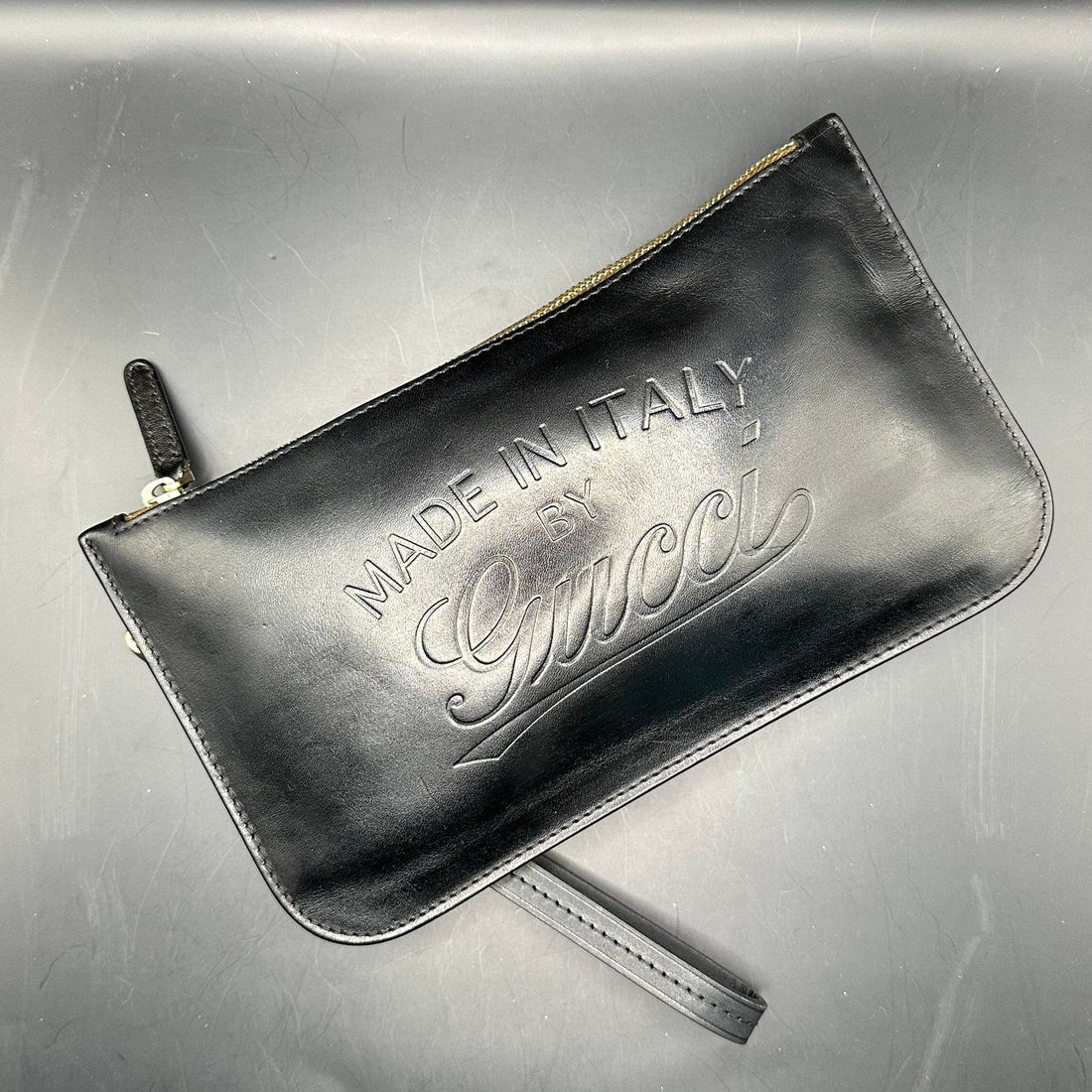 The Junco Wristlet -Orvis bags Leather Gucci in Black
