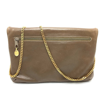 CELINE Shoulder Bag leather Brown logoMetal New 1:1 Women New 1:1