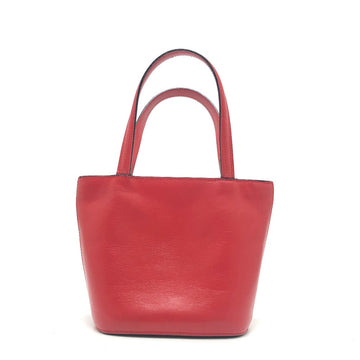 CELINE Handbag leather Red Mini tote Women New 1:1