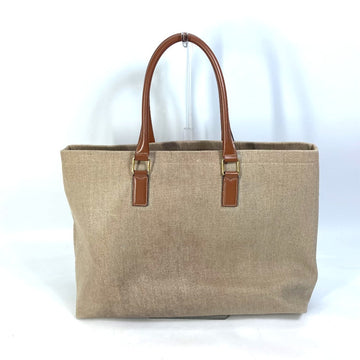 CELINE Shoulder Bag 19006 Canvas / leather Brown Shoulder Horizontal hippo Women New 1:1