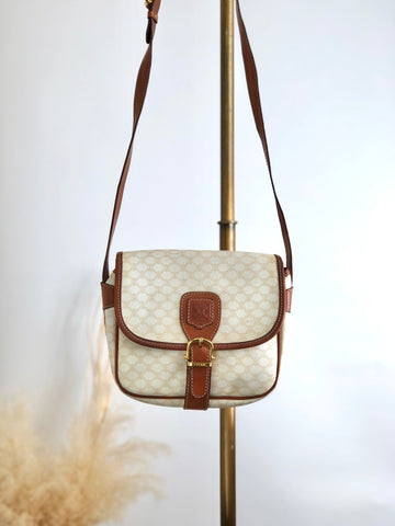 CELINE  Front Buckle Shoulder bag White New 1:1 s4pk6f