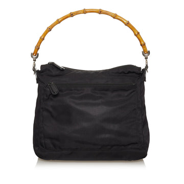 Gucci Bamboo Nylon Handbag