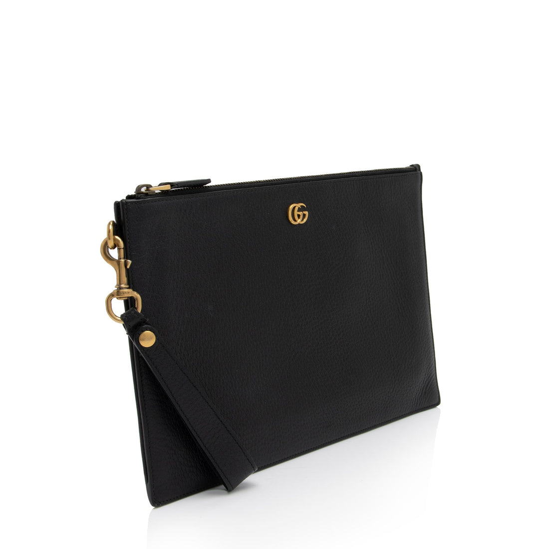 Gucci Calfskin GG Marmont Wristlet