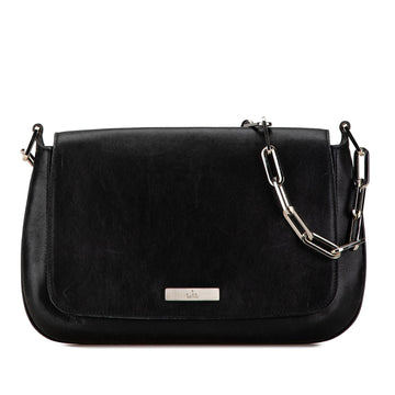 Gucci Calfskin Leather Chain Shoulder Bag (SHG-sH7X6Y)