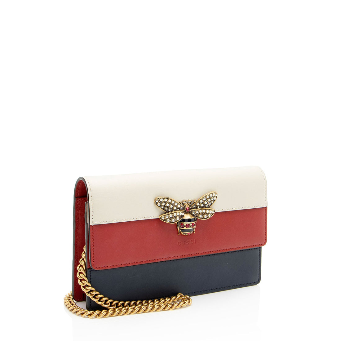 Gucci Calfskin Queen Margaret Wallet on Chain (SHF-9Q7LIA)