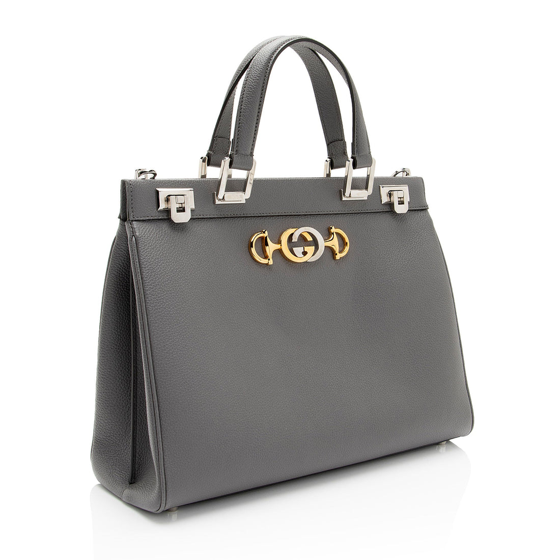 Gucci Calfskin Zumi Medium Tote (SHF-jQjYJ8)