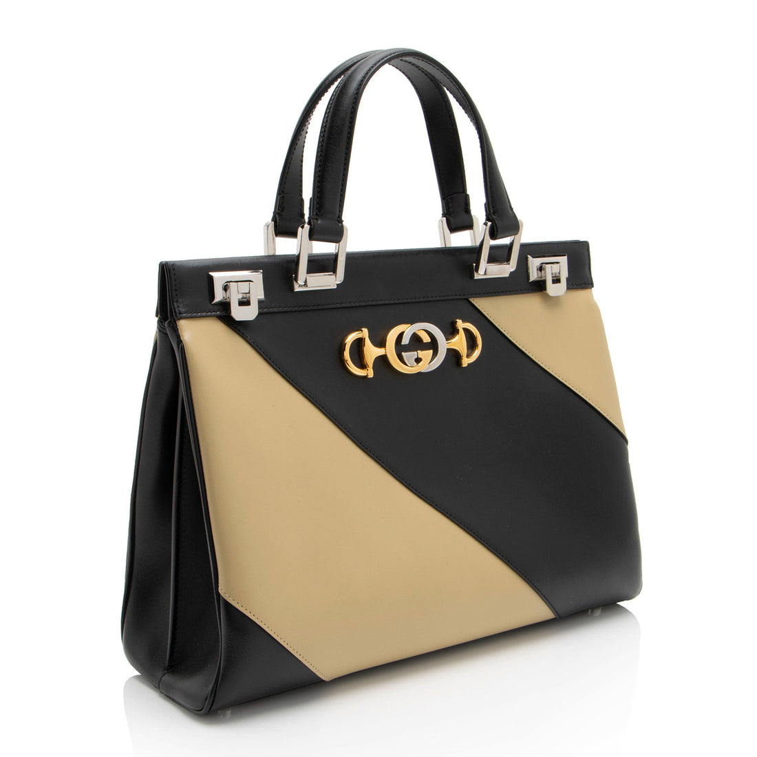 Gucci Calfskin Zumi Medium Tote (SHF-FajH8a)