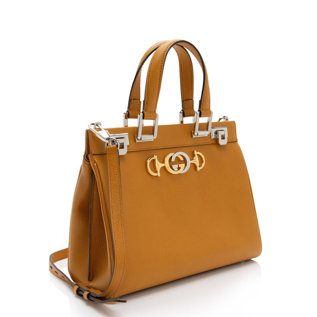 Gucci Calfskin Zumi Small Tote (SHF-BneNPg)