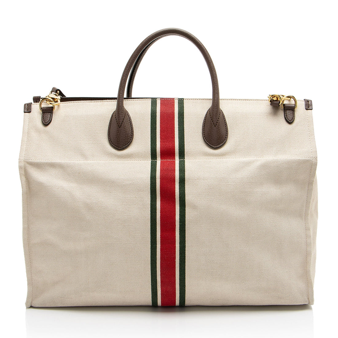 Gucci Canvas Web Foldable Large Tote