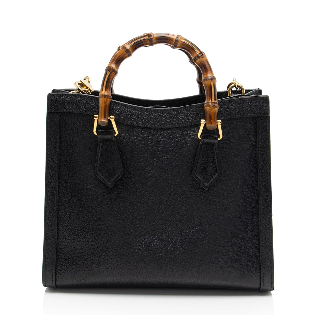 Gucci Cuir Leather Diana Small Tote