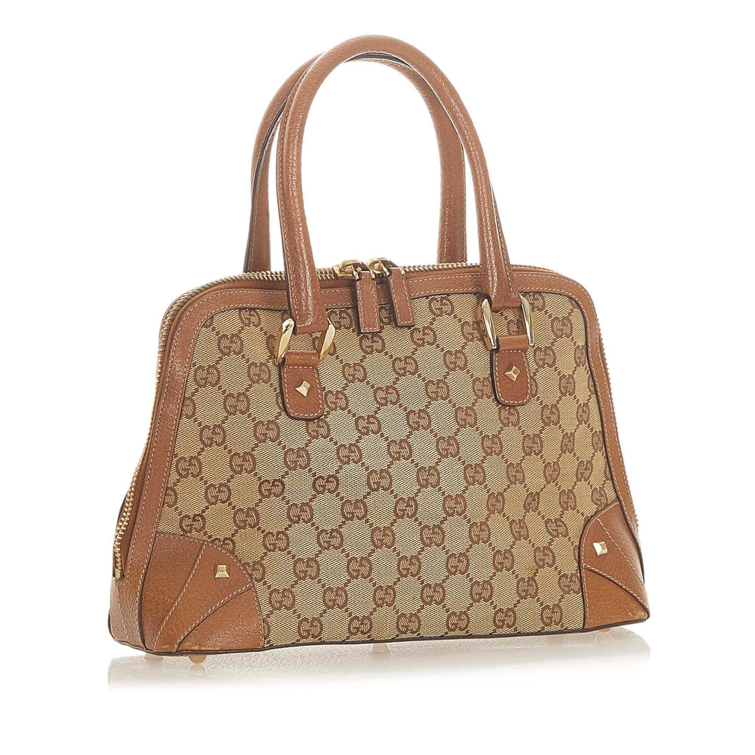 Gucci GG Canvas Dome Nail Handbag