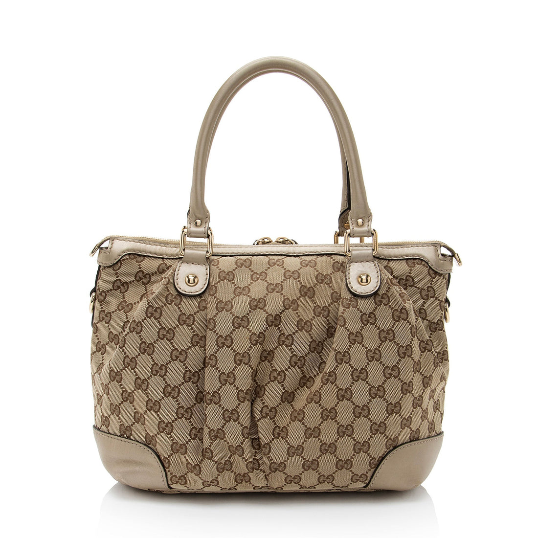 Gucci GG Canvas Sukey Medium Satchel