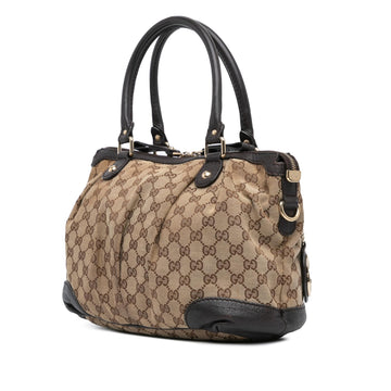 Gucci GG Canvas Sukey Satchel