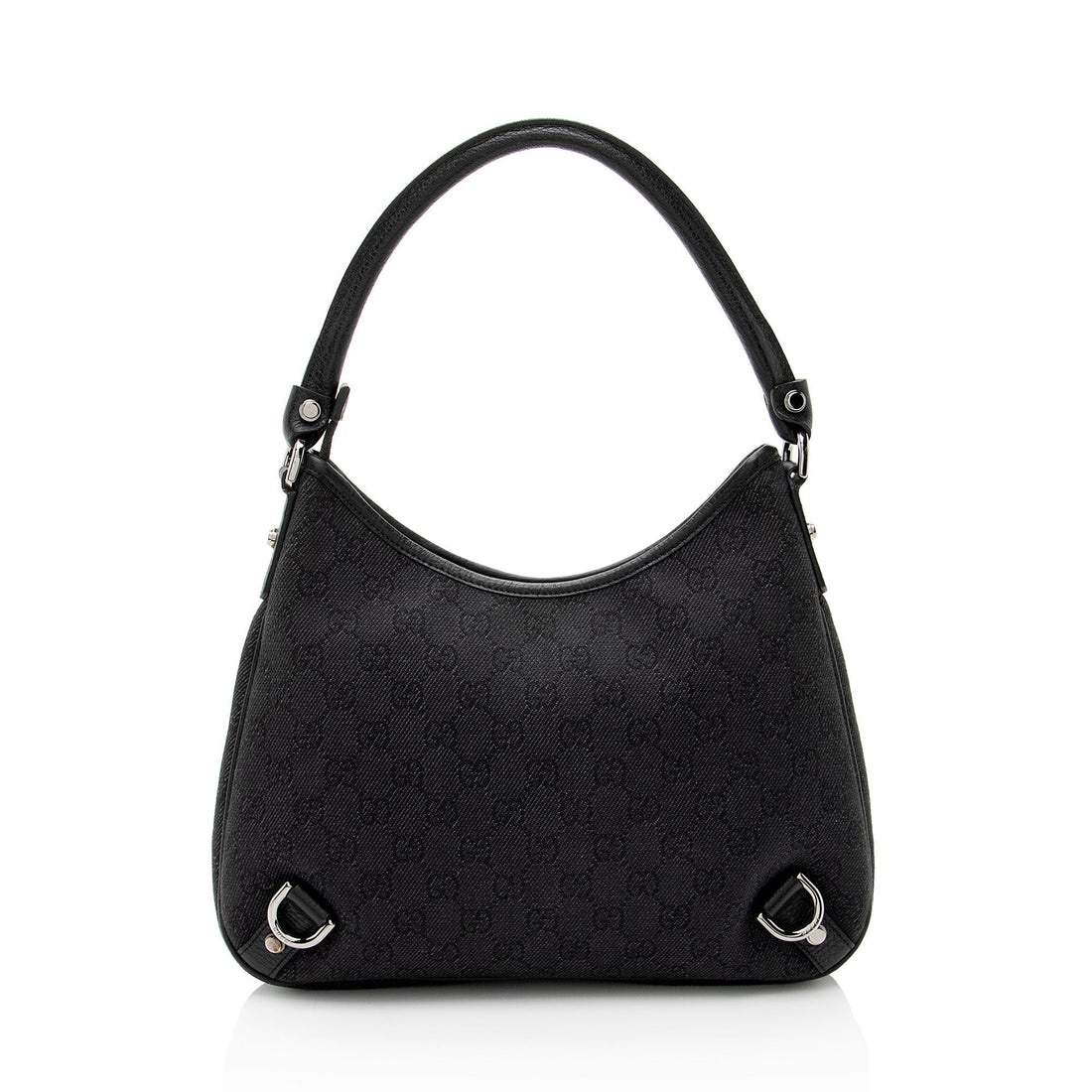 Gucci GG Denim Abbey Small Hobo