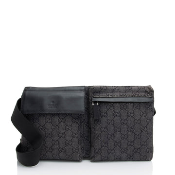 Gucci GG Denim Belt Bag (SHF-t5lFV4)