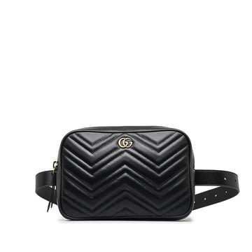Gucci GG Marmont Matelasse Square Belt Bag (SHG-zYxANO)