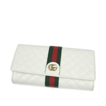 Gucci  GG Marmont Web Long Wallet