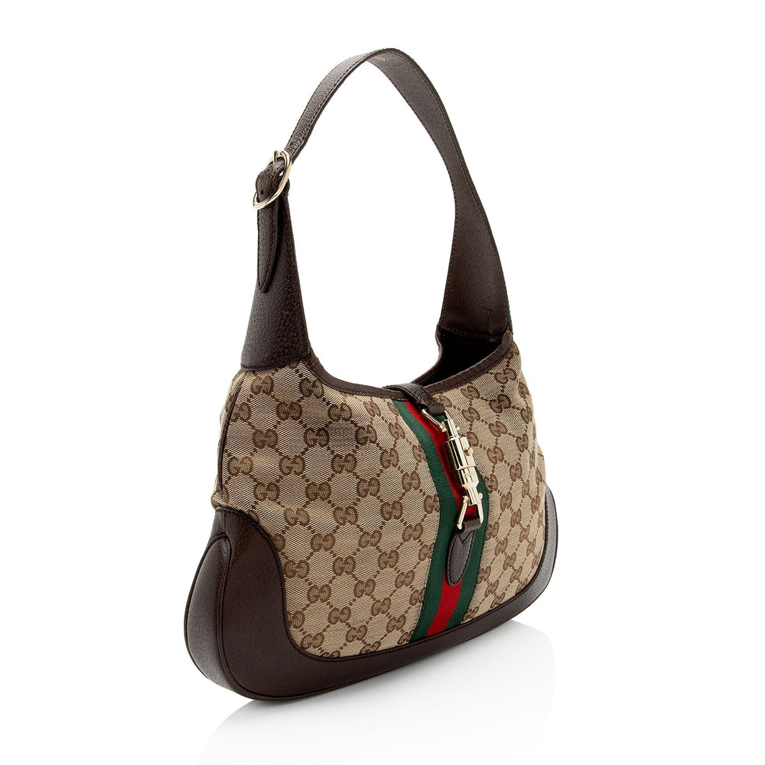 Gucci GG Canvas Jackie 1961 Small Shoulder Bag (SHF-NleaZy)
