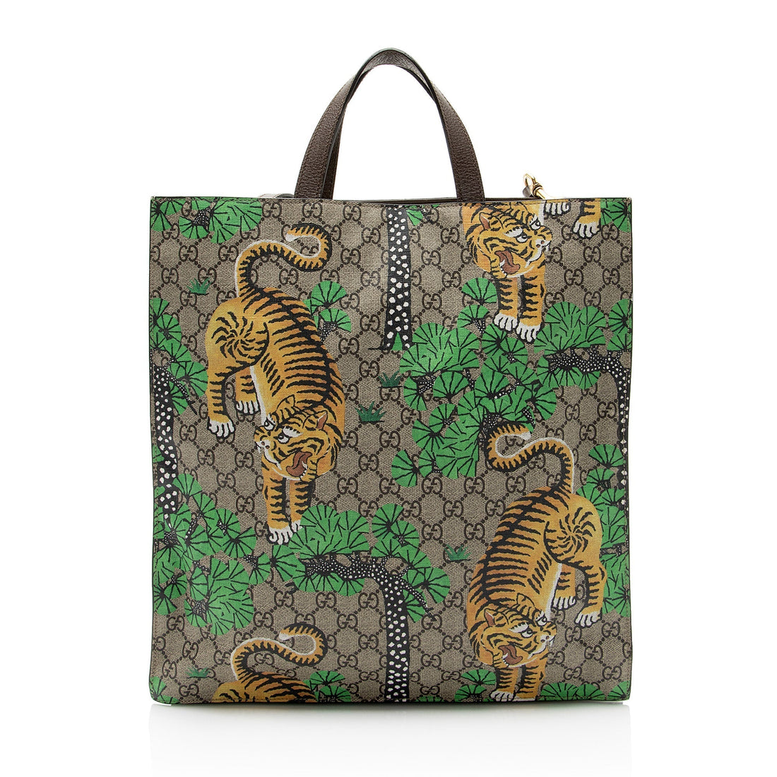 Gucci GG Supreme Bengal Tiger Tote