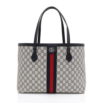 Gucci GG Supreme Ophidia Medium Shopping Tote (SHF-oWa7Rz)