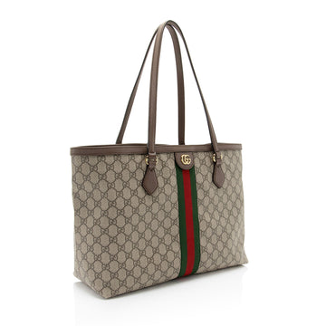 Gucci GG Supreme Ophidia Medium Shopping Tote
