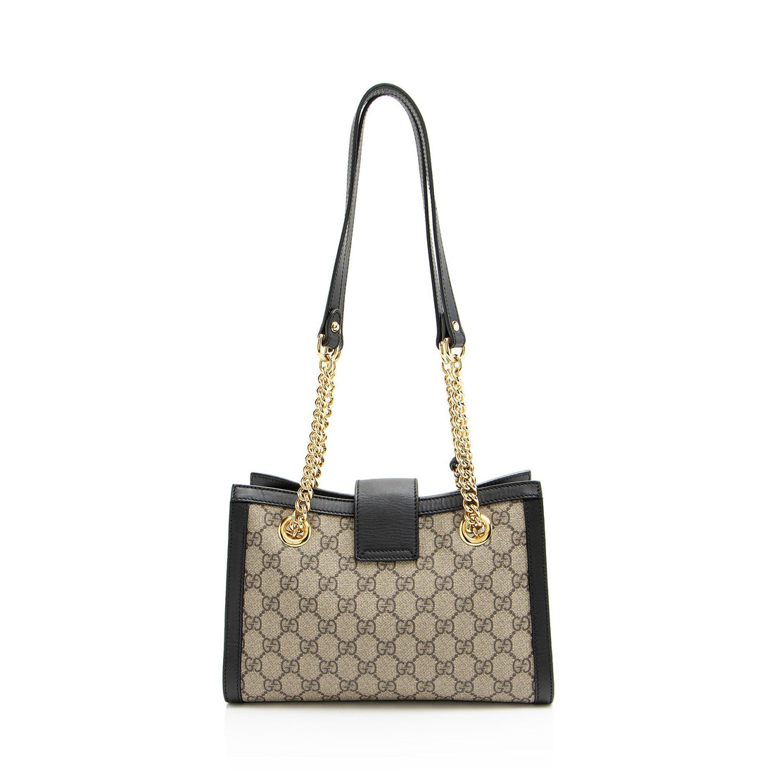 Gucci GG Supreme Padlock Chain Small Shoulder Bag