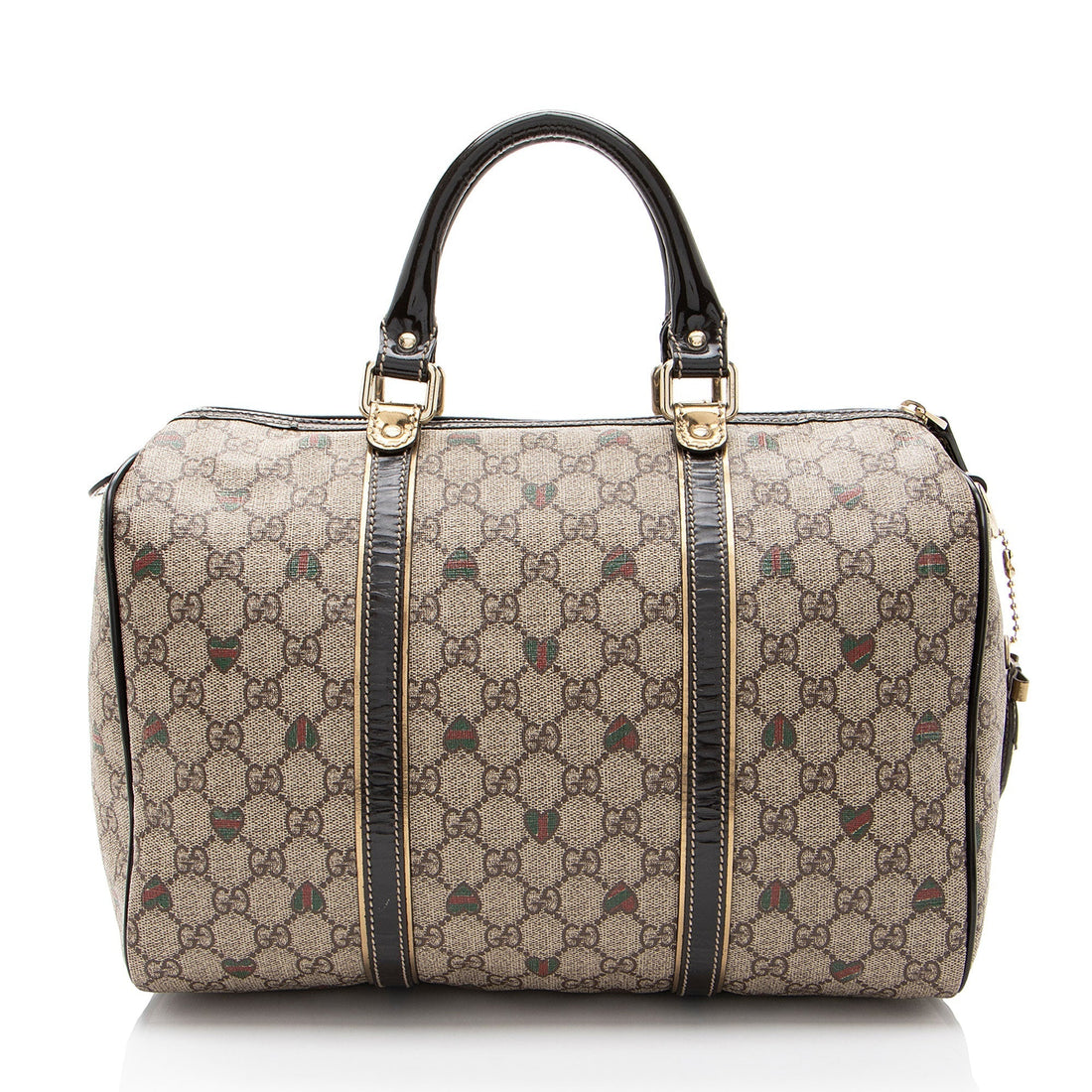 Gucci GG Supreme Tattoo Hearts Joy Boston Bag