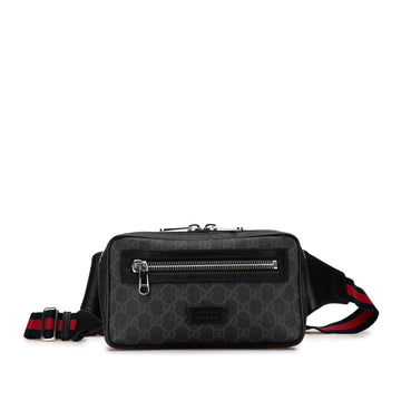 Gucci GG Supreme Web Belt Bag (SHG-2Lu14R)