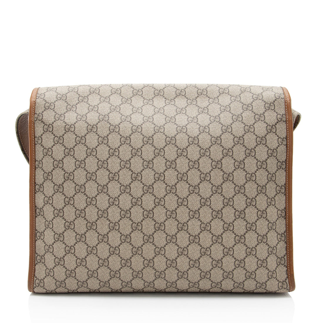 Gucci GG Supreme Web Flap Medium Messenger